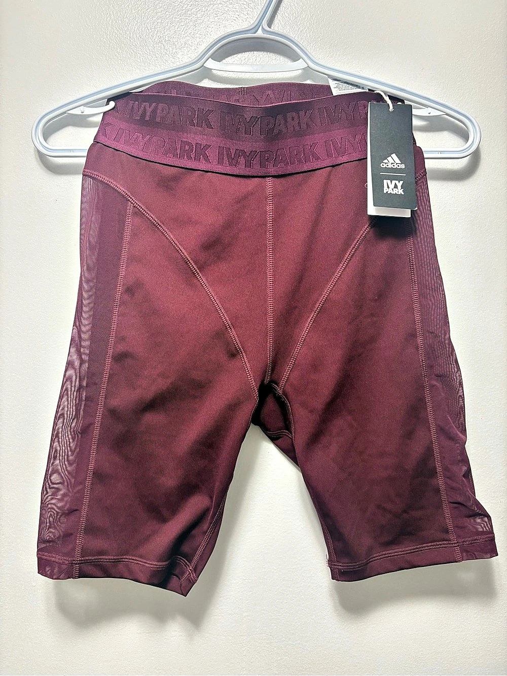 adidas Techfit Short Athletic Shorts Burgundy